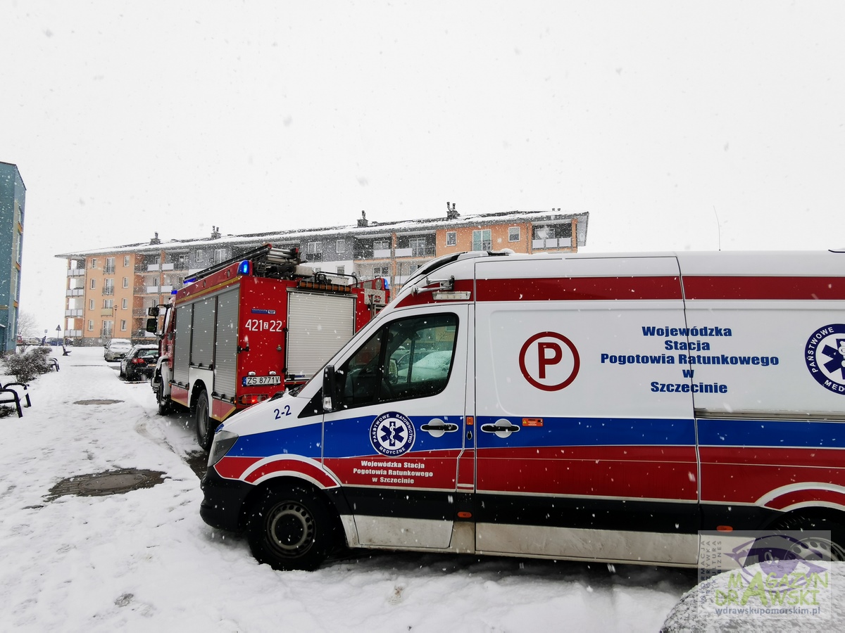 W Drawsku i Czaplinku takie same interwencje służb ratunkowych  